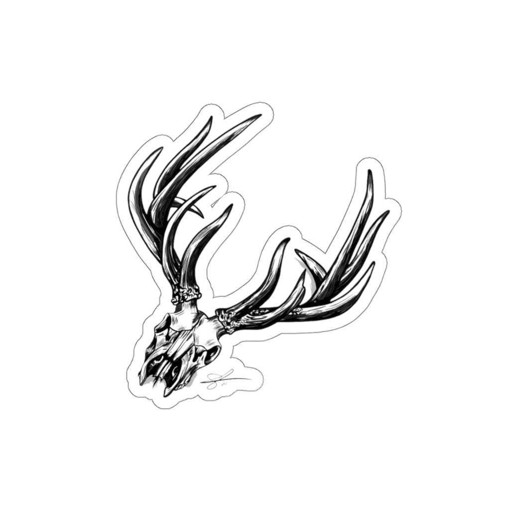 Bone Head Die-Cut Stickers – Cervicide