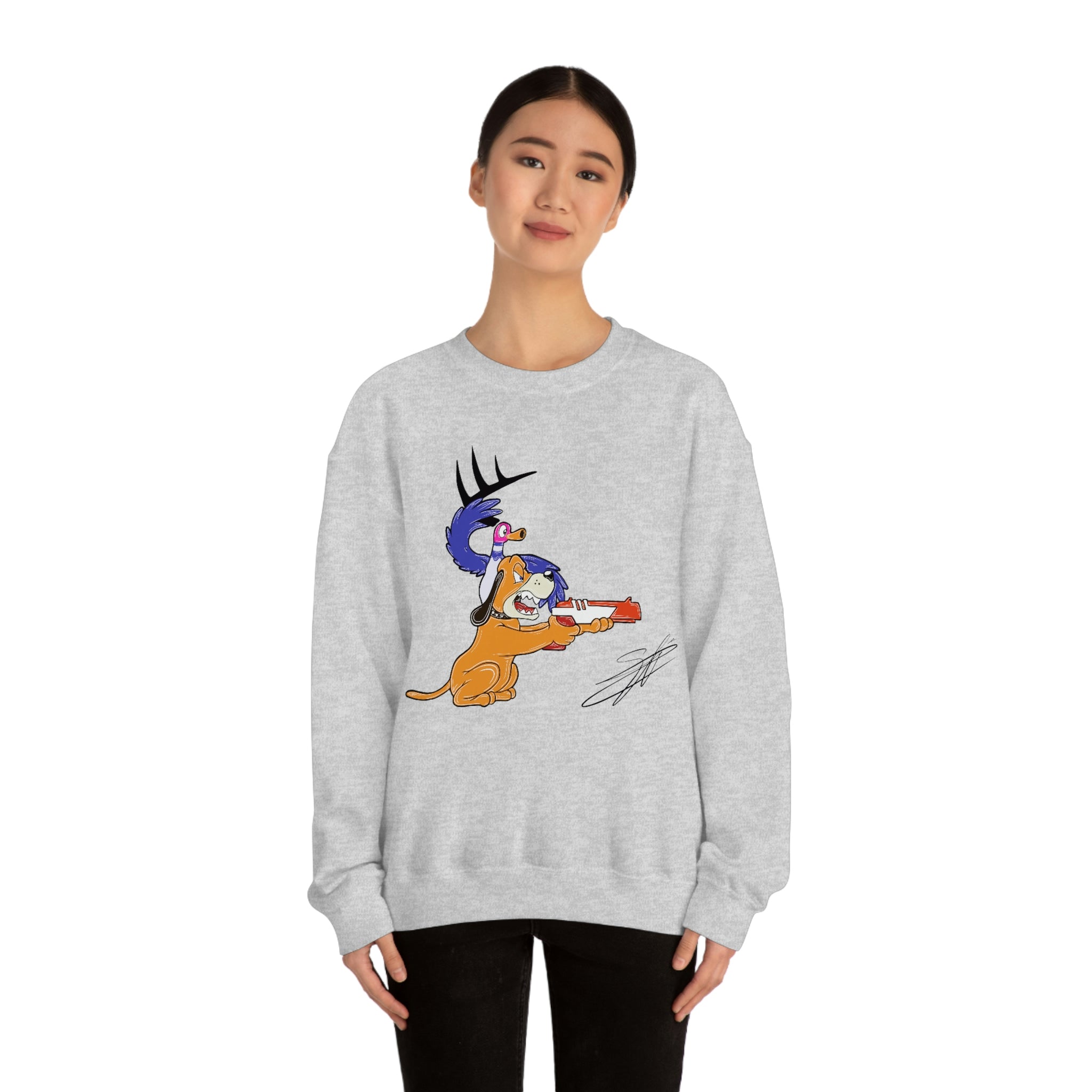 Retro Vision by Shane Arcoren Unisex Heavy Blend™ Crewneck Sweatshirt