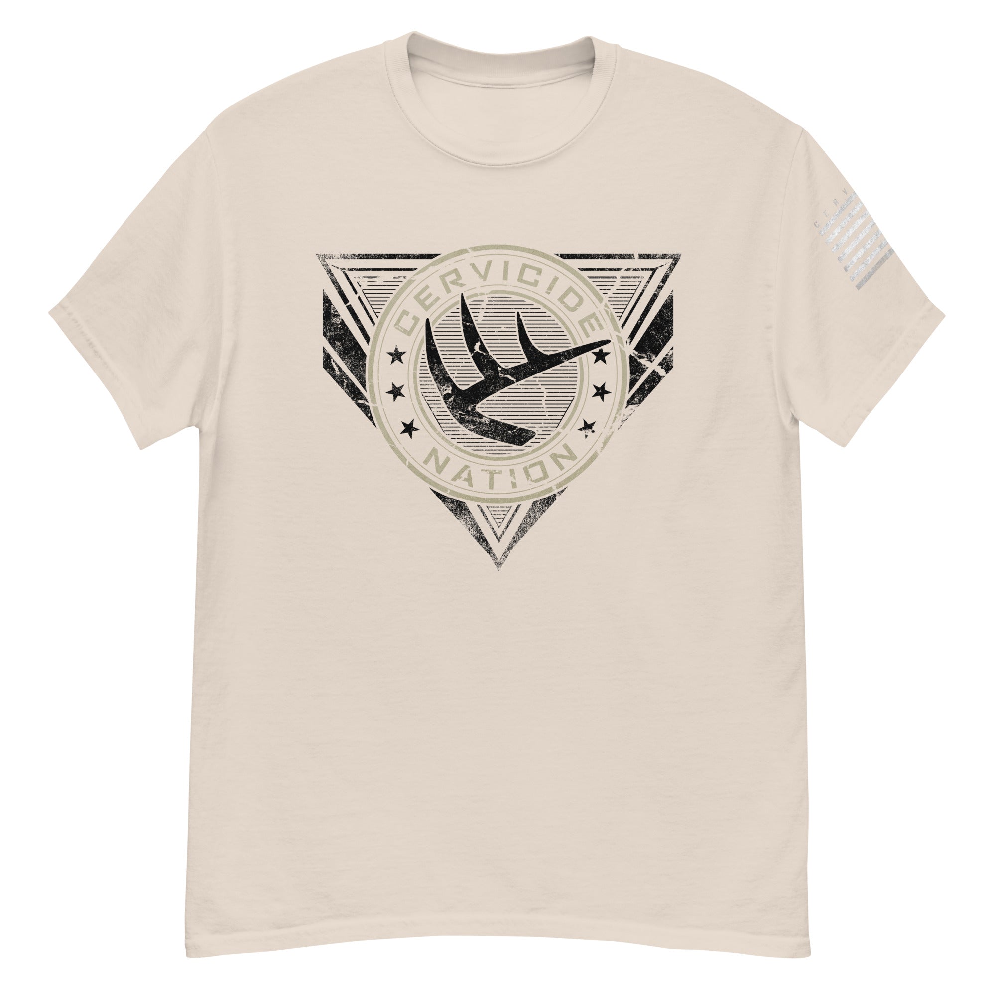Nation Badge Men's Heavyweight Tee