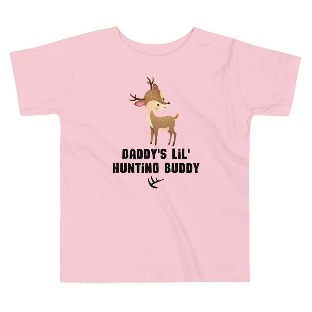 Daddy's Hunting Buddy Toddler Short Sleeve Tee