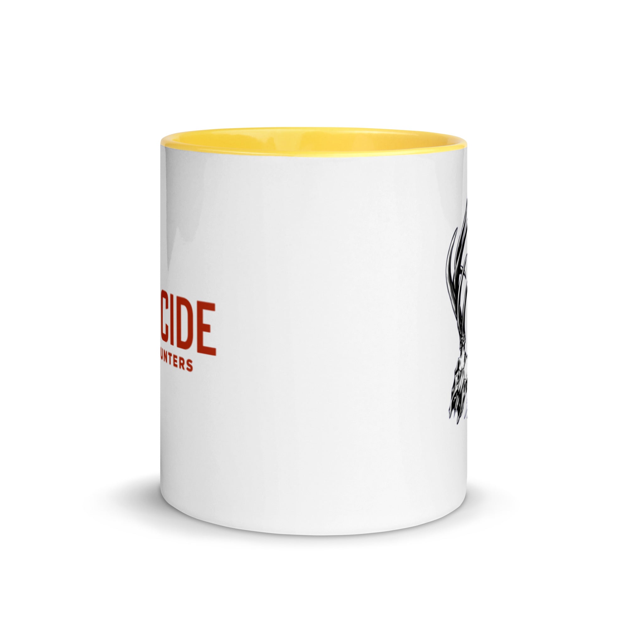 Bone Head Mug with Color Inside